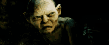 Gollum Scary GIF - Gollum Scary Lord Of The Rings GIFs