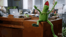 Kermit Celebration GIF - Kermit Celebration Office GIFs