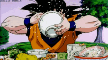 Goku Binge GIF - Goku Binge Dragon Ball GIFs