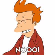 nooo philip j fry futurama no way not at all nooo philip j fry futurama no way not at all