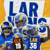 Los Angeles Rams (36) Vs. Cleveland Browns (19) Post Game GIF - Nfl National Football League Football League GIFs