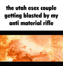the utah essex couple getting blasted by their anti material rifle