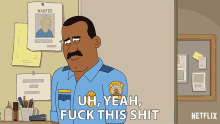 Uh Yeah Fuck This Shit Gerald Fitzgerald GIF - Uh Yeah Fuck This Shit Gerald Fitzgerald Paradise Pd GIFs
