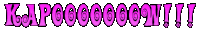 a white background with purple letters that say k.i.p.