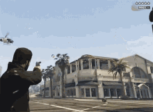 Aiming Dafense Stance GIF - Aiming Dafense Stance Flying Cars GIFs