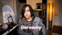 Aidan Good Morning Aidan Rise And Shine GIF - Aidan Good Morning Aidan Rise And Shine Aidan Gallagher Morning GIFs