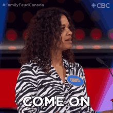 Come On Cheryl GIF - Come On Cheryl Family Feud Canada GIFs