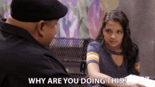 Why Are You Doing This Cree Cicchino GIF - Why Are You Doing This Cree Cicchino Marisol Fuentes GIFs