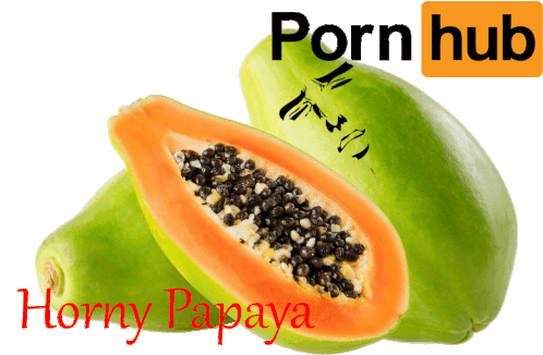 Horny Papaya Sticker - Horny Papaya Meme Stickers