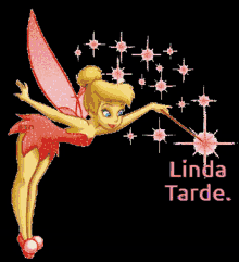 Linda Tarde Tinkerbell GIF - Linda Tarde Tinkerbell Fairy GIFs