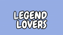 a logo for legend lovers with a cloud behind it