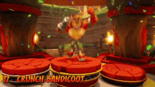 Crash Bandicoot Everyone Is Here GIF - Crash Bandicoot Everyone Is Here Celebrate GIFs
