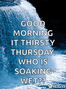 good morning thirsty thursday images
