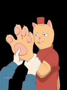 Cat Paw Touching GIF - Cat Paw Touching Hands GIFs