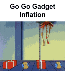 Inspector Gadget Inflation GIF - Inspector Gadget Inflation Funny GIFs