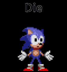 Sonic Sonic Exe GIF - Sonic Sonic Exe Die GIFs