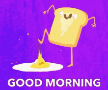 Good Morning Breakfast GIF - Good Morning Breakfast Toast GIFs