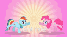 Dont Care Dont Care Didnt Ask GIF - Dont Care Dont Care Didnt Ask Pinkie Pie GIFs
