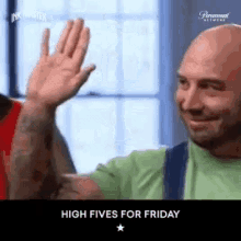 Ink Master High Fives For Friday GIF - Ink Master High Fives For Friday High Five GIFs