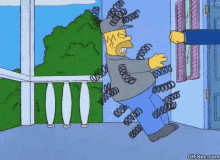 The Simpsons Springs GIF - The Simpsons Springs Bounce Back GIFs