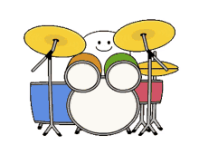 akirambow smile person cute drum music