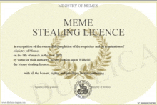 Meme Meme Stealing GIF - Meme Meme Stealing Licence GIFs