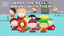 What The Hell Is Wrong With Them Kyle Broflovski GIF