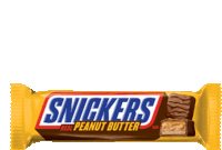 a snickers bar with peanut butter in it
