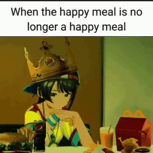 oozora subaru when the happy meal is no longer a happy meal