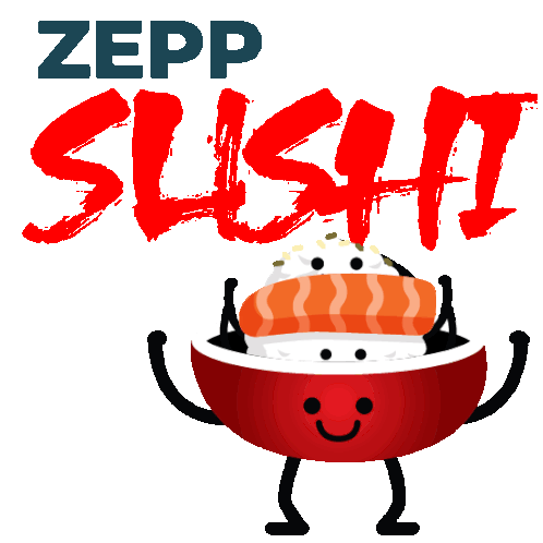 Zeppelinsupermercados Zeppsushi Sticker - Zeppelinsupermercados Zeppsushi Stickers