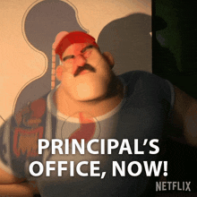 Principals Office Now Coach Lawrence GIF - Principals Office Now Coach Lawrence Trollhunters Tales Of Arcadia GIFs