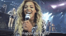 Beyonce Happy Birthday GIF - Beyonce Happy Birthday Stage GIFs