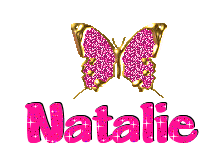 Natalie Butterfly Sticker