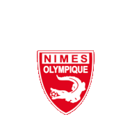 Nimes Olympique Alligator Sticker