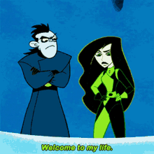 kim possible welcome to my life shego my life welcome to my world