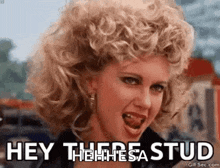 Grease Stud GIF - Grease Stud Hey There Sexy GIFs