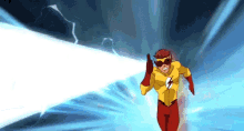 Kid Flash Running GIF - Kid Flash Running Spark GIFs