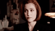Gillian Anderson Well GIF - Gillian Anderson Well Pokerface GIFs