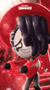 a cartoon character from cookie run kingdom is dancing