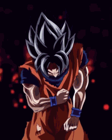 Goku Tired GIF - Goku Tired Saiyan GIFs