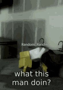 a screenshot of a video game that says random randin