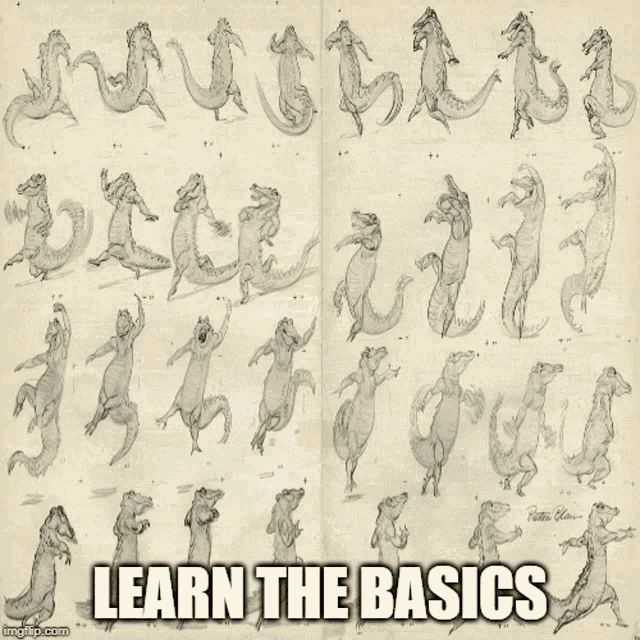 Learn The Basics Preston Blair GIF - Learn The Basics Preston Blair  Animation - Discover & Share GIFs