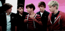 a group of young men standing next to each other with the words 10brromance i tumblr at the top
