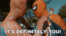 Its Definitely You Spiderman GIF - Its Definitely You Spiderman Laugh Over Life GIFs