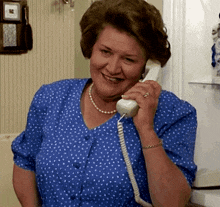 Older-woman-on-telephone Speaking-on-phone GIF