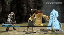a video game with a character named guarded assault in the middle