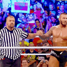 Randy Orton Triple H GIF - Randy Orton Triple H Wwe Champion GIFs