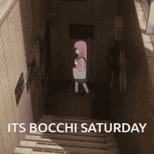Bocchi The Rock Bocchi Anime GIF - Bocchi The Rock Bocchi Anime Saturday Anime GIFs