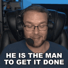 He Is The Man To Get It Done William Newberry V GIF - He Is The Man To Get It Done William Newberry V Goremiser GIFs