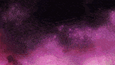 a purple and black background with a lot of pink dots